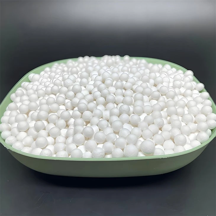 Alumina desiccant for air separation 1